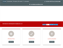 Tablet Screenshot of novasaofelipe.com.br